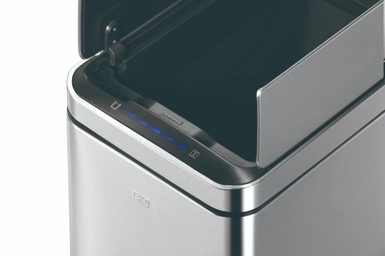 EKO Phantom Sensor afvalemmer (30 liter, mat RVS) EKO