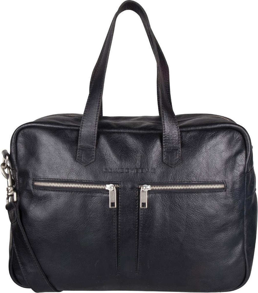 Cowboysbag Bag Kyle Schoudertas - 15 inch Laptoptas - Zwart bol.com