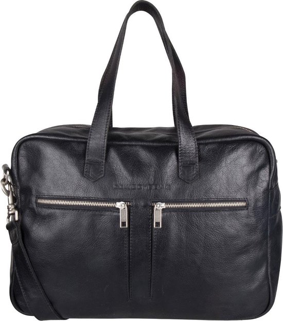 Cowboysbag Bag Kyle Schoudertas - 15 inch Laptoptas - Zwart | bol.com