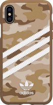 adidas Moulded Case camouflage iPhone X XS - Bruin