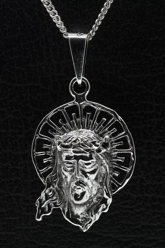 Zilveren Hoofd van Judas ketting hanger | bol.com