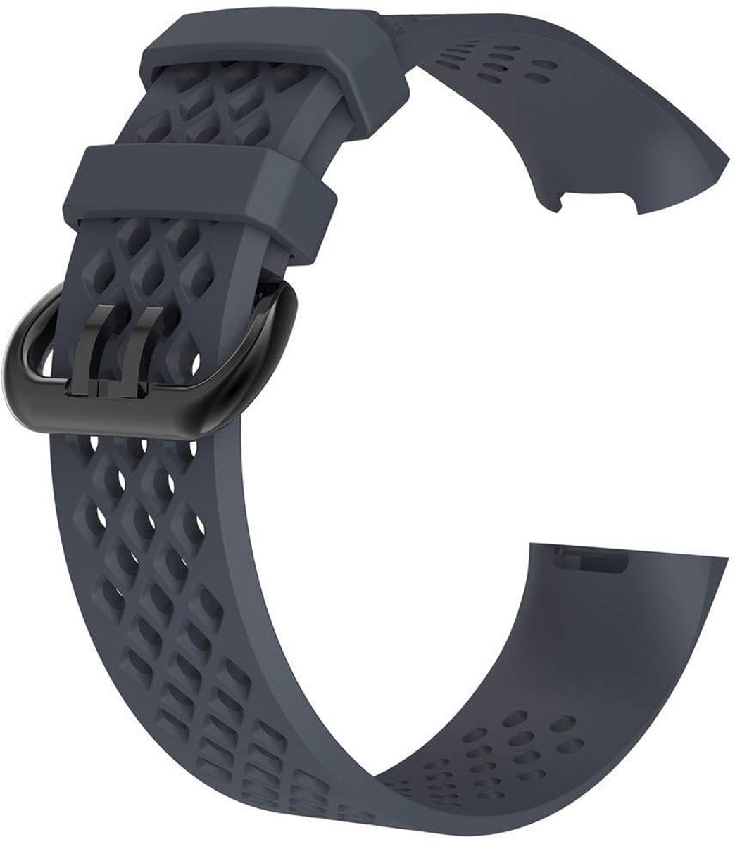 Sportbandje - Fitbit Charge 3 - marine blue - small siliconen