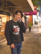 Demon Slayer Shirt | Kimetsu No Yaiba | Anime Merchandise | Kanji | Weeb | Otaku Manga Japan Comic | Geek chic | Kadotip Cadeau tip voor hem of haar | Unisex Maat S