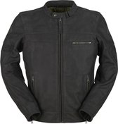 Furygan Shepard Vented Black Leather Motorcycle Jacket M