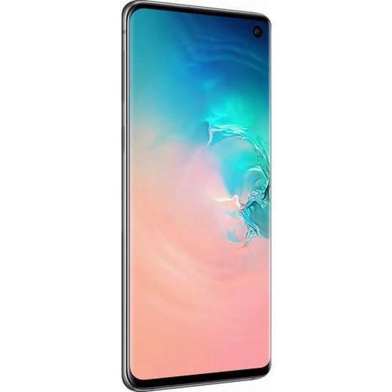 Samsung Galaxy S10 - Prism Wit - 128GB - Dynamic AMOLED - Drie
