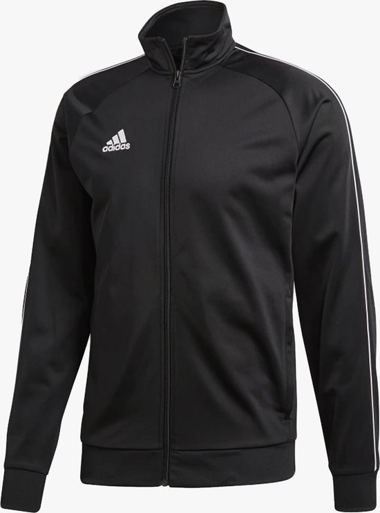 Adidas Core 18 Sportvest Heren - Black/White - Maat S Adidas Core 18 Sportvest Heren - Black/White - Maat S
