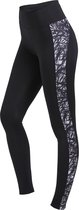 Röhnisch Sportlegging Flattering Block Dames Sketch Zwart/grijs Maat L