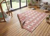 Design vloerkleed Maple 103742 200x290 cm Terracotta & Crème