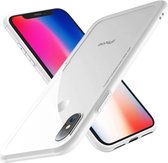 Glass case geschikt voor Apple iPhone Xs Max - wit