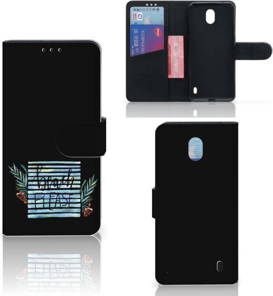 Nokia 1 Plus Leuk Hoesje Boho Beach