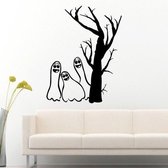 3D Sticker Decoratie Ketel Spider Heks Muursticker Halloween Home Decor Vinyl Verwijderbare Art Muurtattoo voor kinderen Slaapkamer - AW9459