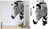 3D Sticker Decoratie DIY Zebra Adesivo De Parede Animal Vinyl Decals DIY Wall Stickers Abstract Art Murals Zoo Home Decor Removable Wall Paper - Zebra3 / Large
