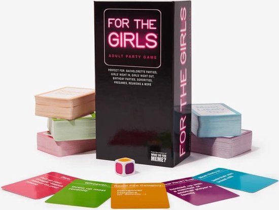 Thumbnail van een extra afbeelding van het spel For the girls adult party game