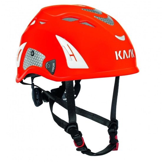 Kask Superplasma PL industriële helm met Sanitizedtechnologie oranje bol