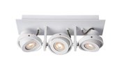 OCTA Opbouwspot GU10 3x Wit