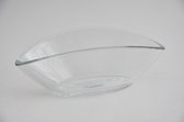 Glazen Schalen - Glasbootje Helder 25,5x12x9,5cm