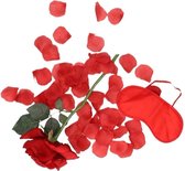 Valentijnscadeau verassingspakket rood masker