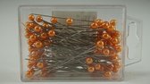 Parels En Parelspelden - Pushpins Orange 6mm 100stk