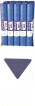 Toile cirée Haza - Rouleau - Bleu - Papier - 800 x 118 cm - 2 pièces