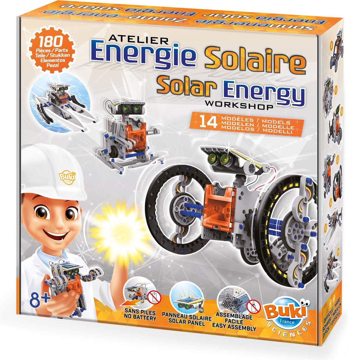 Constructie set - Voertuigen op zonne-energie