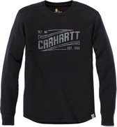 Carhartt Tilden Graphic Zwart Long Sleeve Shirt XL