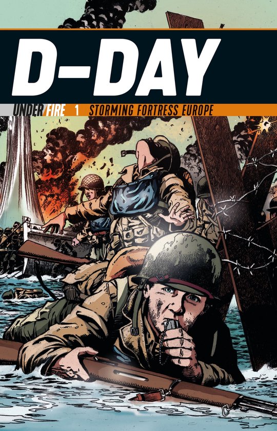 Under Fire 1 - D-Day - cover