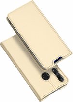 Hoesje geschikt voor Huawei P Smart Plus (2019) - Dux Ducis Skin Pro Book Case - Goud