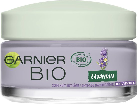 Garnier Skinactive Face Anti-Age Lavendel Nachtcrème
