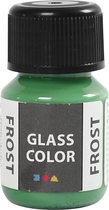 Glass Color Frost. groen. 30 ml/ 1 fles