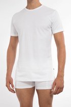 Claesen's Heren 2-pack t-shirt - White- Maat S