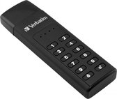 Clé USB 64 GB Verbatim Keypad Secure 49431 noir USB-C® 1 pc(s)