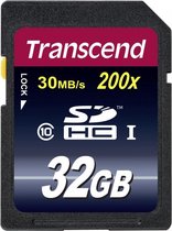Transcend Premium SD kaart 32GB - Class 10