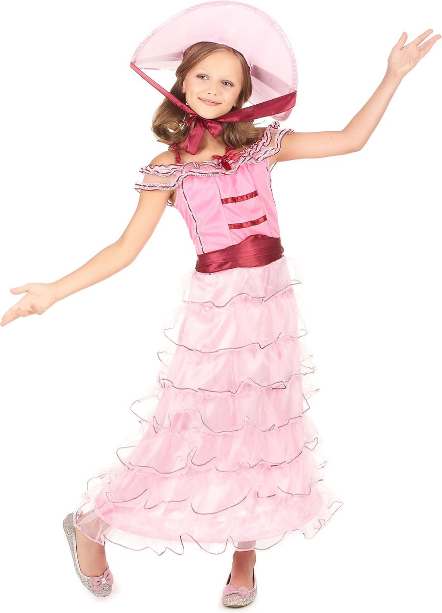 "Scarlett O'Hara kostuum voor meisjes - Kinderkostuums - 128-140"