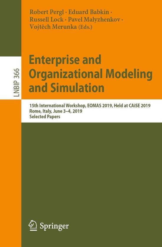 Springer Nature Proceedings Computer Science - Enterprise an ... - cover