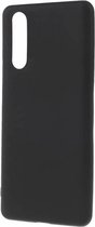 Huawei P30 Zwart Hoesje Clear TPU Case - van Bixb