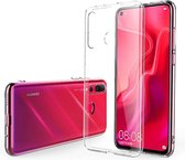 Huawei Nova 4 Transparant Hoesje Clear TPU Case - van Bixb