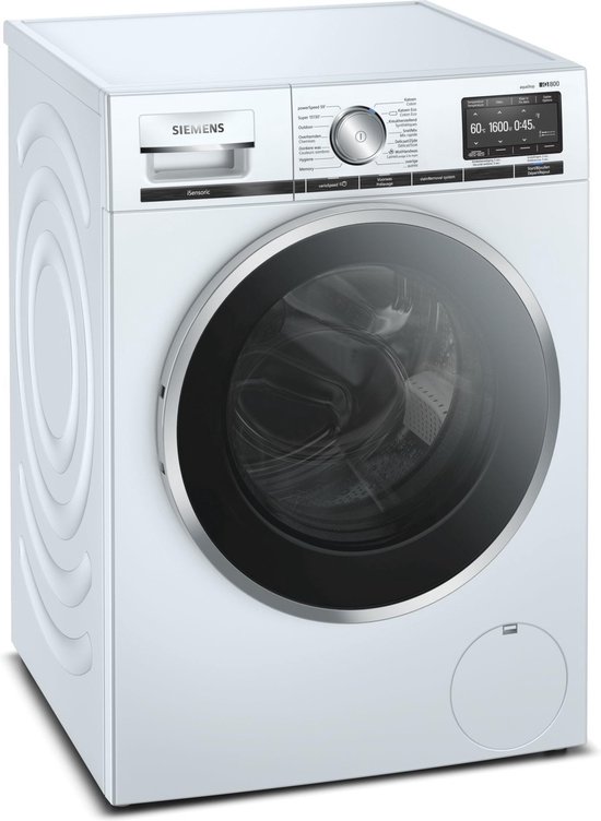 Graden Celsius Heup evenwicht Siemens iQ800 WM16XG40FG wasmachine Voorbelading 10 kg 1600 RPM Wit |  bol.com