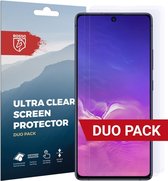 Rosso Samsung Galaxy S10 Lite Ultra Clear Screen Protector Duo Pack