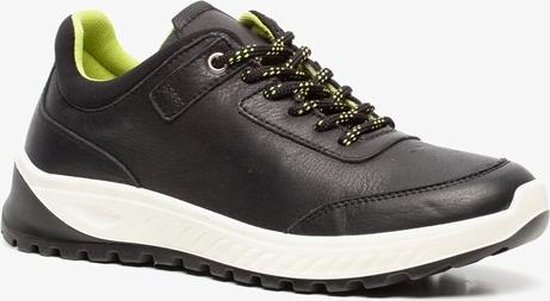 Natuform leren dames sneakers - Zwart - Maat 41 | bol.com