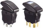 Water proof schakelpaneel 6 Terminales MOM ON – OFF – MOM ON (GS11137)