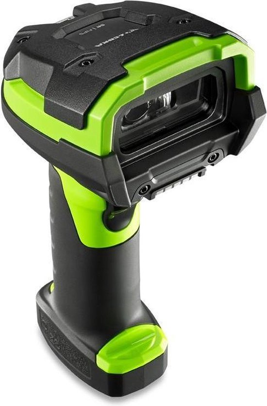 YANZEO Barcodescanner, draagbare mini-2D-barcodelezer, handapparaat, USB, 2,4 G, QR-codescanner, draadloos, Bluetooth, voor Windows iOS Android systeem (zwart
