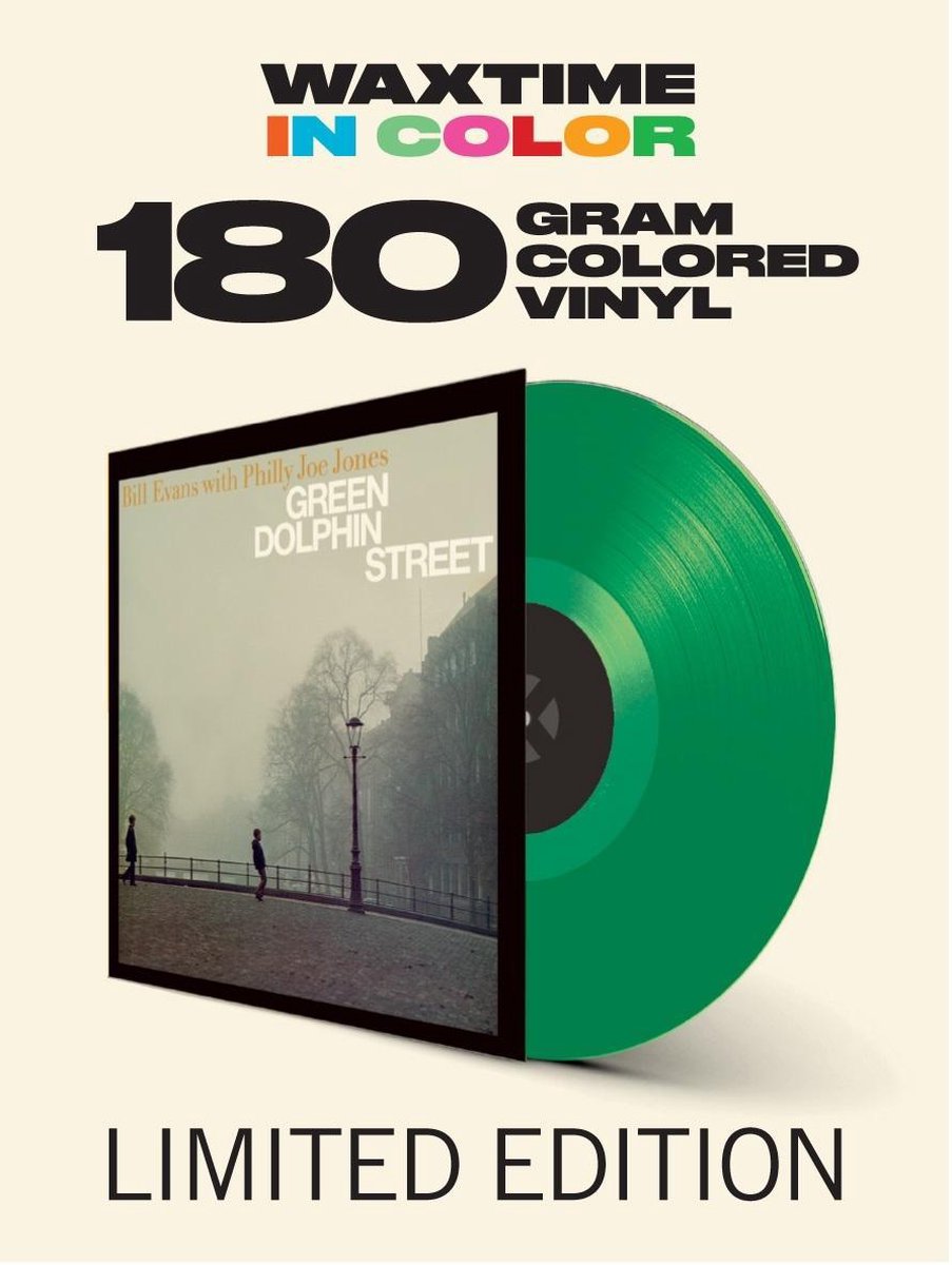 Bill Evans Green Dolphin Street - 1xLP op groen vinyl met Woody'n