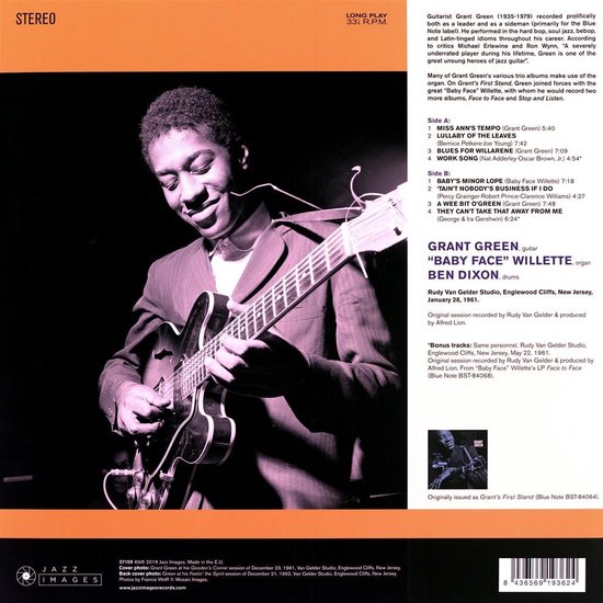 Grants First Stand, Grant Green | Muziek | bol
