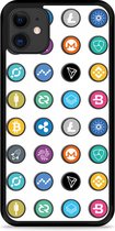 iPhone 11 Hardcase hoesje Cryptocurrency - Designed by Cazy
