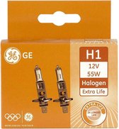 GE Halogeen Extra Life 12volt 55 watt - H1