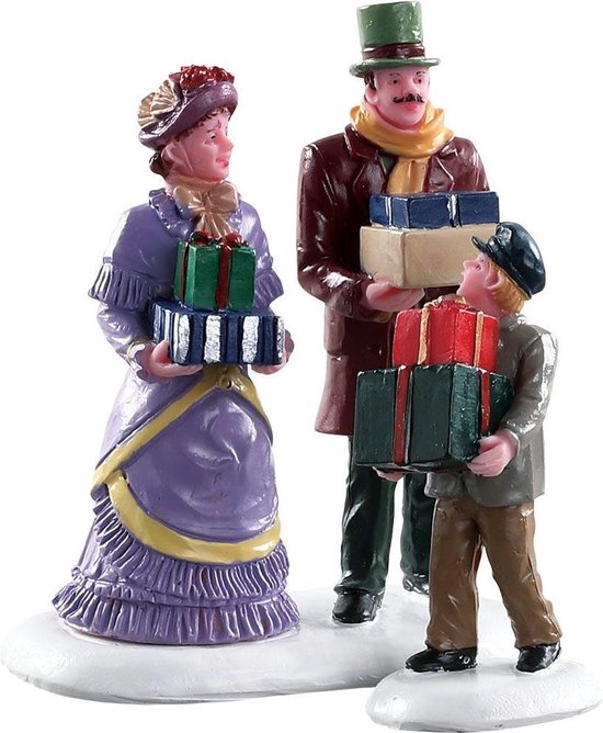 Lemax Walking Family