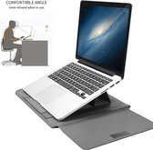 MacBook Air (2019 / 2020) 13.3 Inch Sleeve 4 piece set Spatwater proof Hoes met handvat - Grijs