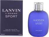 MULTI BUNDEL 2 stuks LANVIN L'HOMME SPORT eau de toilette spray 100 ml