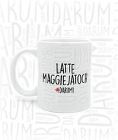 #DARUM! Mok - Latte Maggiejatoch - Mok met grappige tekst - Quote