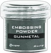 Ranger Embossing Powder 34ml -  gunmetal metallic EPJ60369